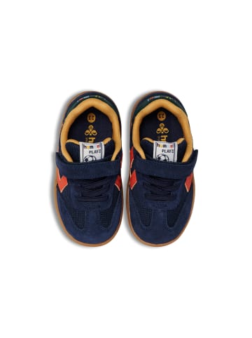 Hummel Klettverschluss Sneaker Vm78 Cph Lebensstil Kinder in BLACK IRIS/MULTI COLOUR