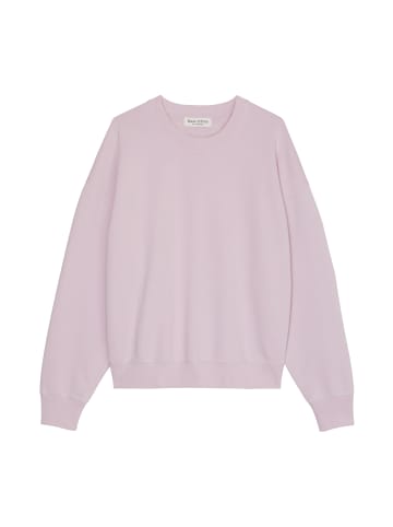 Marc O'Polo Logo-Sweatshirt loose in lilac powder