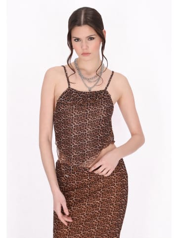 myMo ROCKS Women Top in brown black