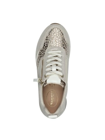 Tamaris Sportliche Schnürschuhe in Beige