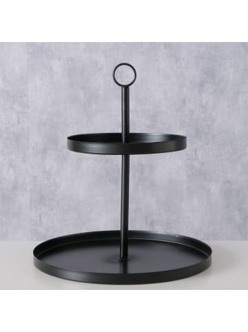 Boltze Etagere Samina aus Metall in schwarz