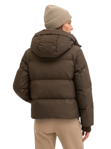 Marc O'Polo Puffer-Daunenjacke mit Kapuze regular in Burnt Coffee