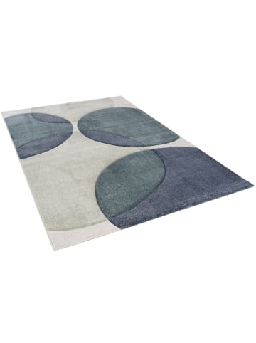 Pergamon Teppich Maui Modern in blau