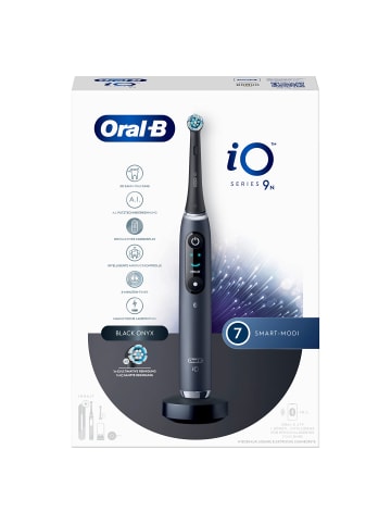 Oral-B Elektr. Zahnbürste "iO9 + LadeReiseetui" +12 Aufsteckbürsten "Sanfte Reinigung"