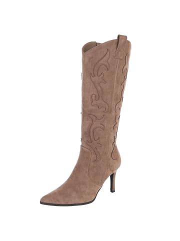 Ital-Design High Heel in Hellbraun