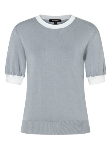 More & More Kurzarmpullover in fine grey