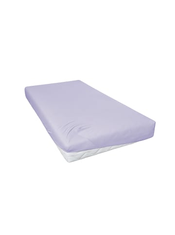 Hahn H.G. Hahn Spannbetttuch Primera Elastan Feinjersey in lavendel