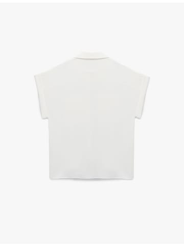 KOTON SHIRTS SS in Grauweiß