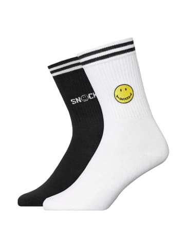 SNOCKS SMILEY X SNOCKS Socken 2 Paar in SMILEY