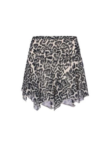 faina Women Skirt in offwhite black