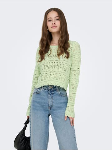ONLY Strickpullover in Laurel Green