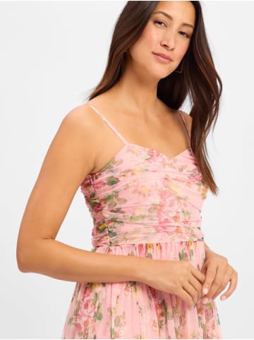 Marie Lund Kleid in rosa mehrfarbig - 0002