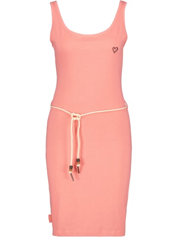 alife and kickin Blusenkleid, Jerseykleid, Minikleid, Shirtkleid, Sommerkleid, Strandkleid JenniferAK in peach