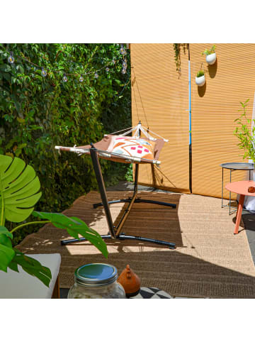 AMANKA Hängematte Mallorca mit Gestell Lipari in beige