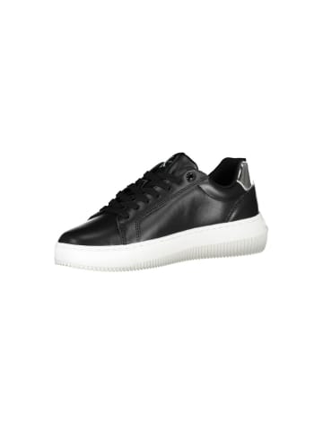 Calvin Klein Schwarze Leder-Sneaker