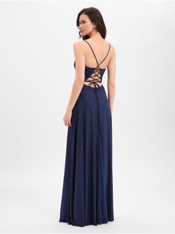 Marie Lund Abendkleid in marine - 0001