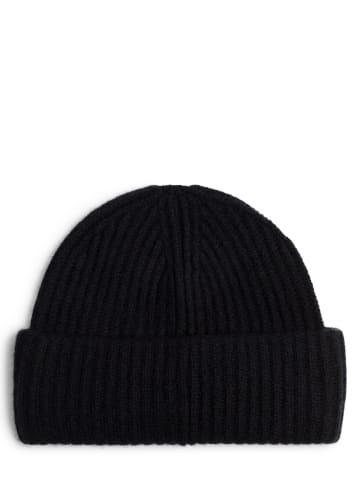 Marie Lund Mütze in schwarz - 0001