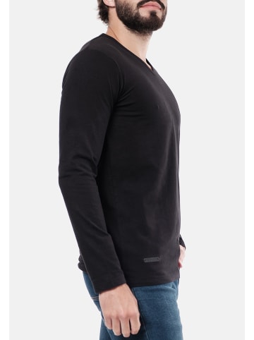 HopenLife Longsleeve CASSIO in Schwarz