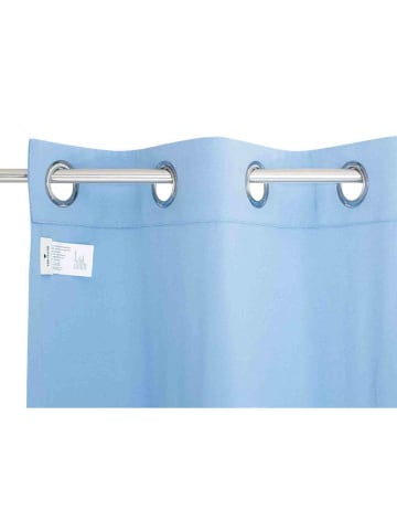 Tom Tailor Blickdichter Ösenvorhang Dove Signature in Hellblau