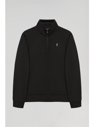 Polo Club SWEATSHIRT in Schwarz