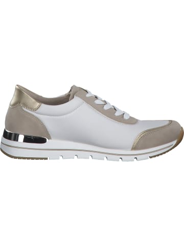 remonte Schnürschuhe in Weiß Beige
