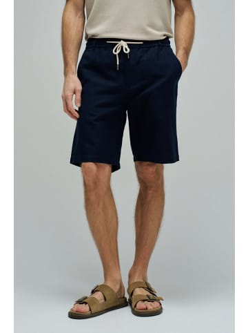 Salsa Jeans Leinenshorts Cotton Linen in Dark Blue