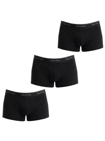 Calvin Klein 3er-Set: Boxershorts in Black