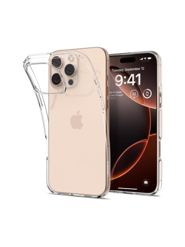 Spigen Spigen Liquid Crystal Hülle iPhone 16 Pro Max transparent in Transparent