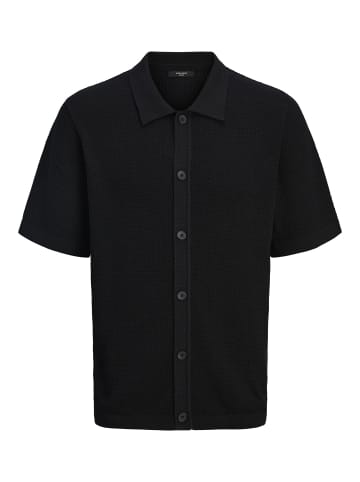 Jack & Jones Gestricktes Polo in Black