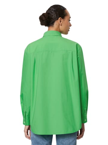 Marc O'Polo Boyfriend Hemdbluse oversize in grass green