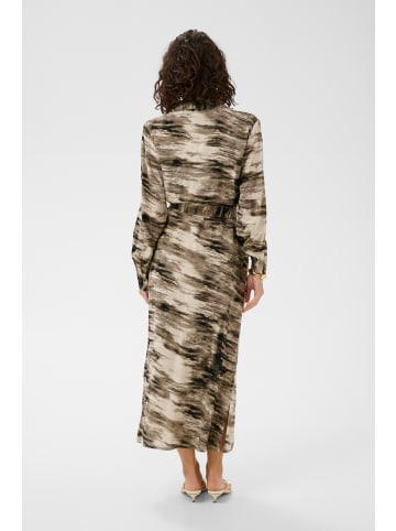 Kaffe Kleid KAkeri Loose fit in Feather Grey Abstract