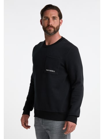 TUFFSKULL Sweatshirt in Schwarz