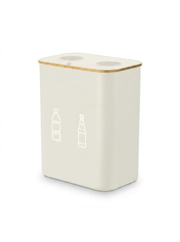 relaxdays Pfandflaschen Sammelbehälter In Beige – 160 l