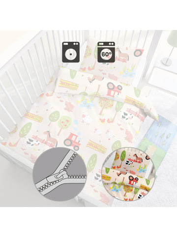 Erwin Müller Fein Biber Kinder-Bettwäsche in bunt