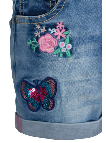 Salt and Pepper  Jeans-Shorts Dream Horse in mid blue