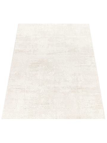 KADIMA DESIGN Teppich Kurzflor meliert Wohnzimmer in Creme