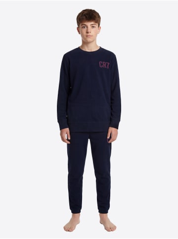 CR7 CRISTIANO RONALDO Pyjama Boys BASIC Long in blue