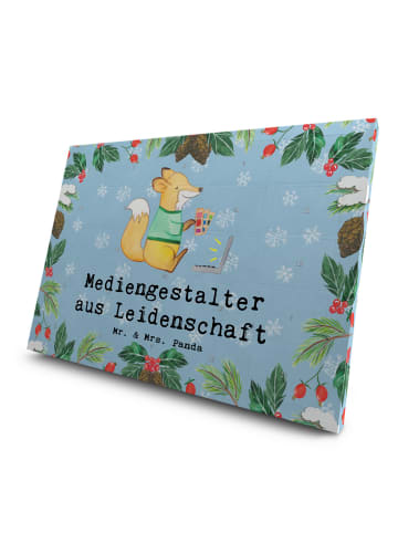 Mr. & Mrs. Panda Adventskalender Mediengestalter Leidenschaft mi... in Eisblau