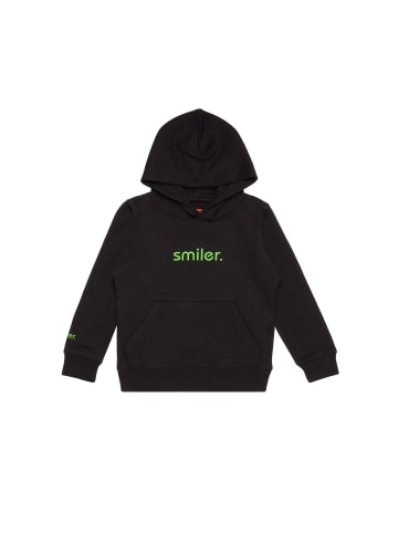 smiler. Sweatshirtkapuzenpul mini-buddy. in schwarz