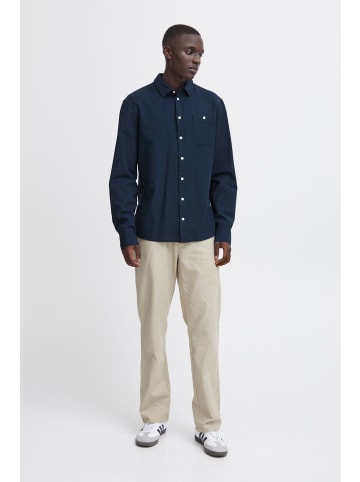 BLEND Langarmhemd BHShirt in Blau