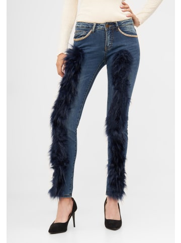 TOOCHE Jeans "Jeans Frou" in blau