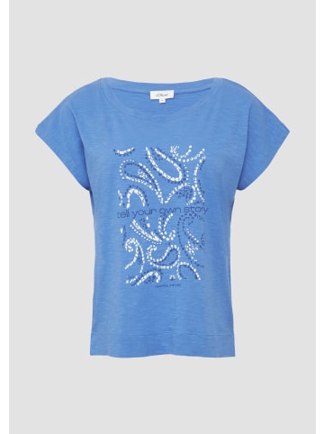 s.Oliver T-Shirt in 55D0_royalblau