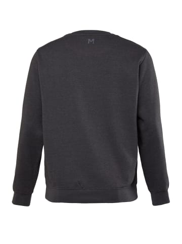 Men Plus Sweatshirt in anthrazit melange