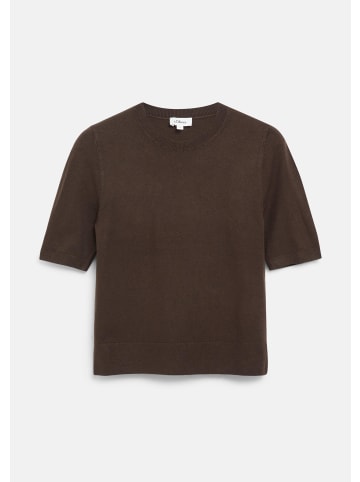 s.Oliver Strickpullover in 8944_dunkelbraun