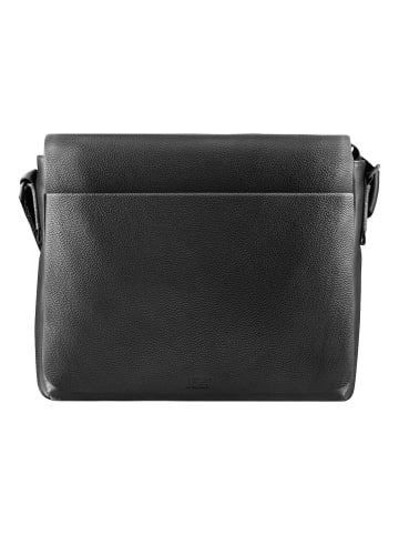 Jost Frankfurt Messenger Leder 36 cm Laptopfach black