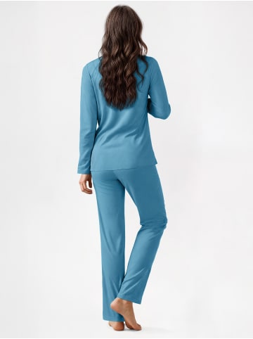 Calida Pyjama in niagara blue