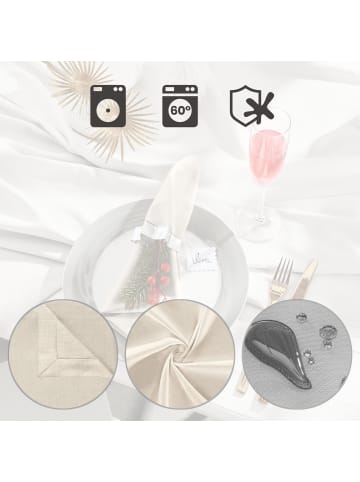 Erwin Müller Serviette 2er-Pack Madrid in sand