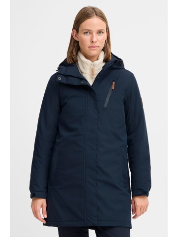 North Bend Funktionsmantel NBKea W 243779MMM moderner Parka in Blau