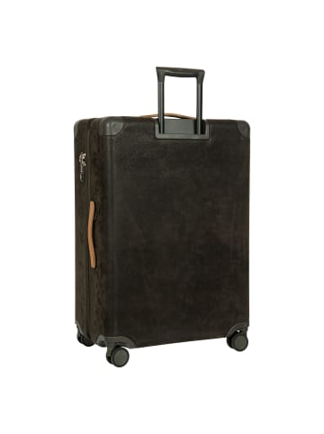 BRIC`s Life 4 Rollen Trolley L 78 cm mit Dehnfalte in olive