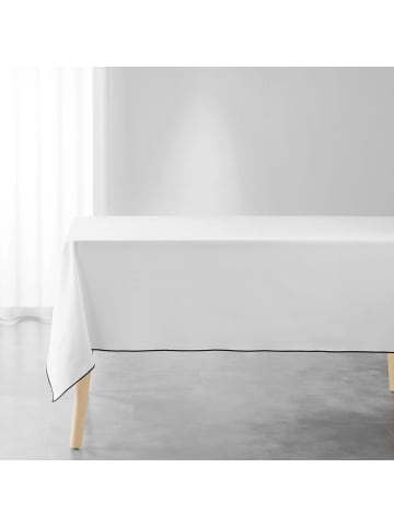 Douceur d’Intérieur Tischdecke aus Baumwolle MISTRALINE in Weiß, 140 x 240 cm